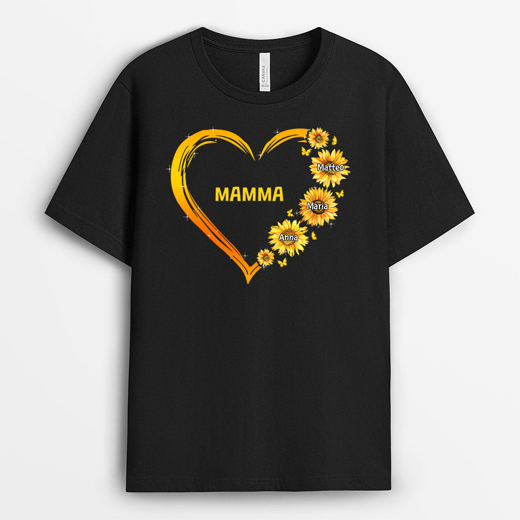Cuore Di Nonna, Mamma - Regali Personalizzati | Magliette per Mamma/Nonna