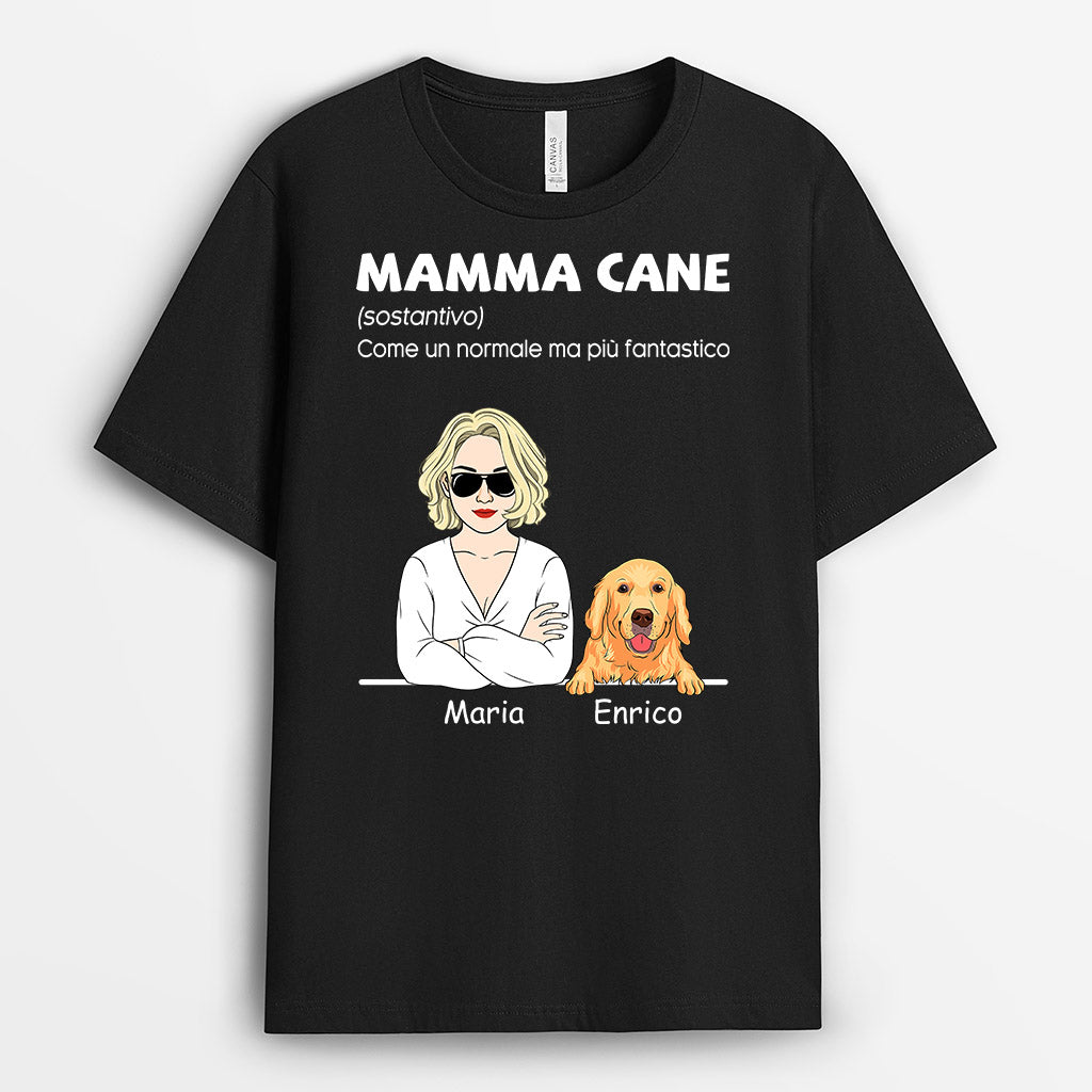 Mamma cane - Regali Personalizzati | Magliette per gli amanti dei cani