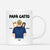 Papà Gatto - Regali Personalizzati | Tazza per gli amanti dei gatti
