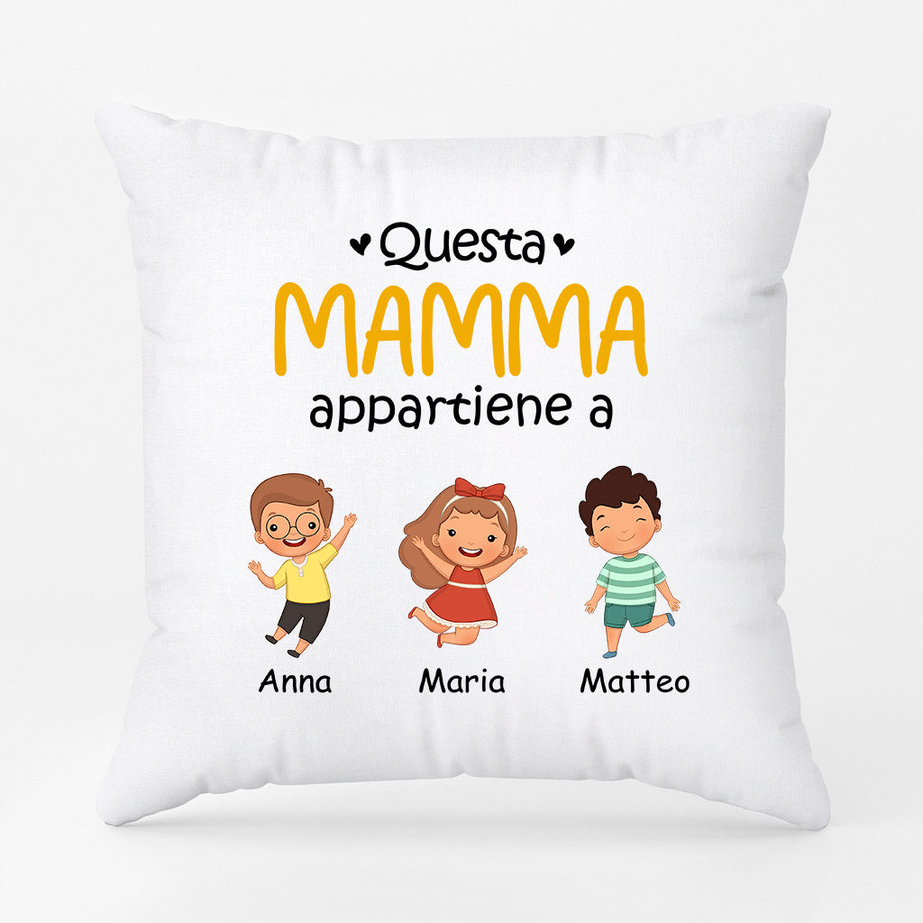 Questa Mamma/Nonna Appartiene A - Regali Personalizzati