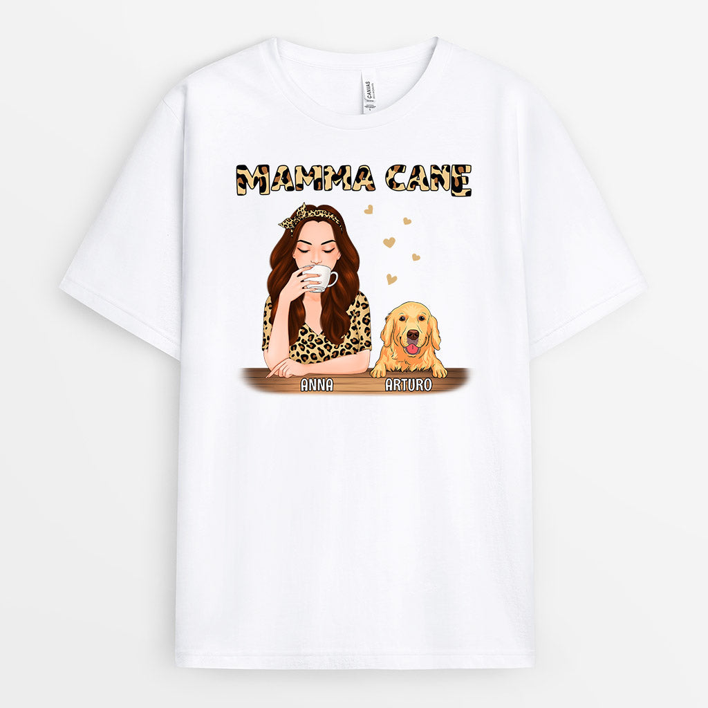 Mamma Cane - Regali personalizzati | Magliette per amanti dei cani