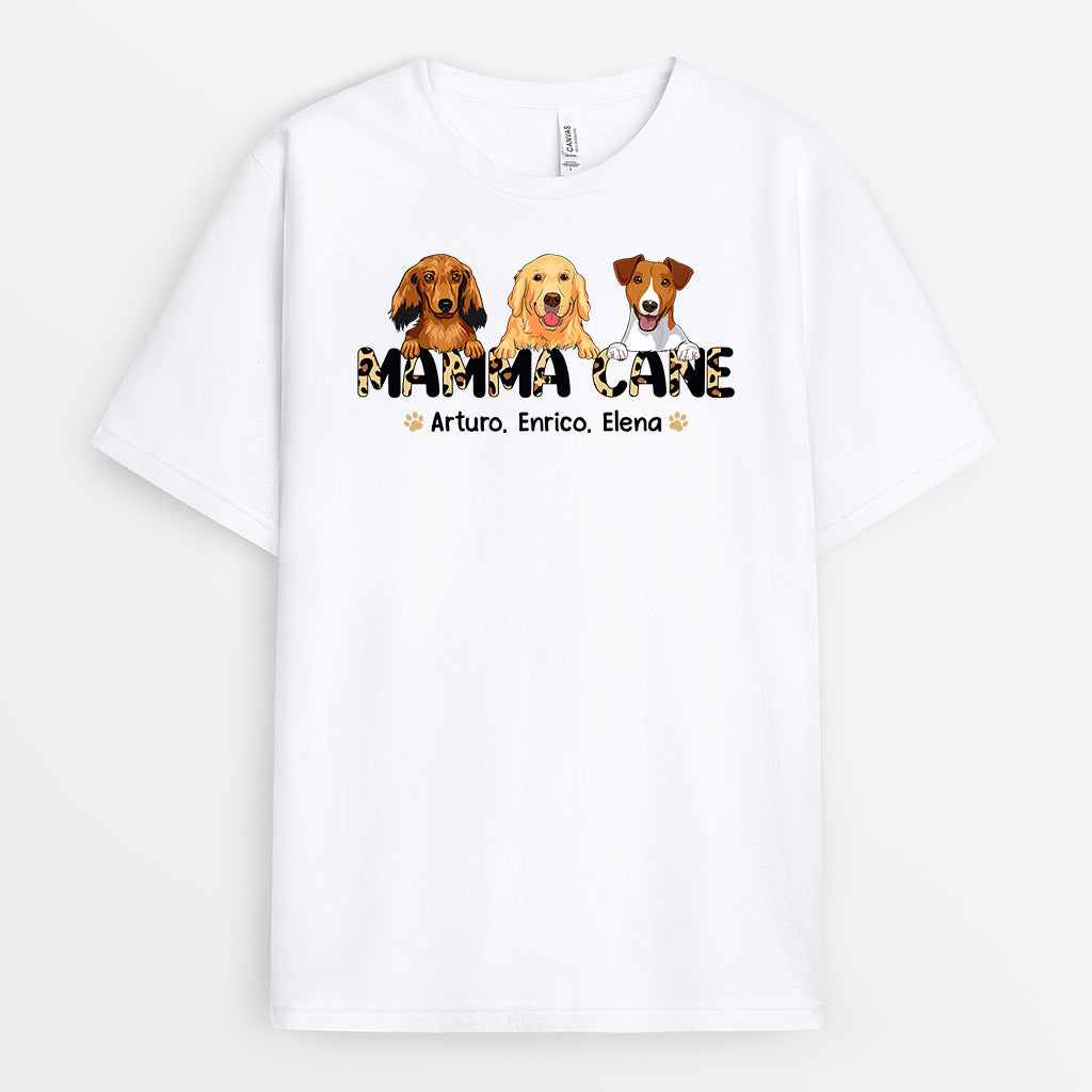 Mamma Cane - Regali Personalizzati | Magliette per gli amanti dei cani