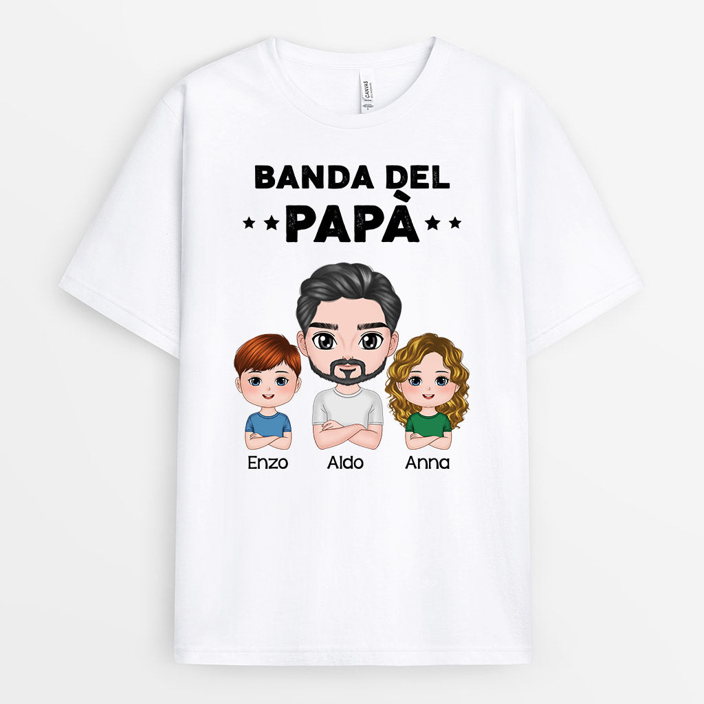 La Banda del Papà/Nonno - Regali Personalizzati | Magliette per Papà/Nonno