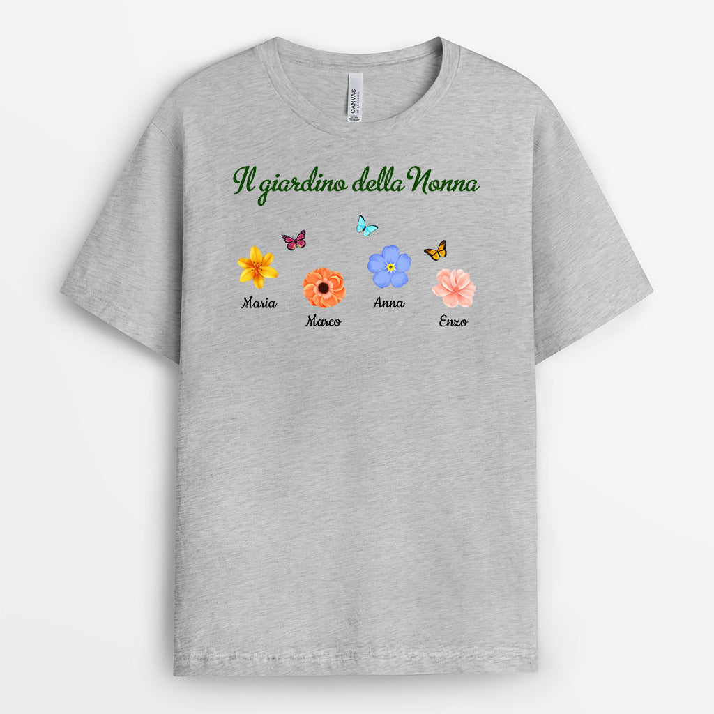 Il Giardino della Mamma/Nonna - Regali Personalizzati | Magliette per Mamma/Nonna