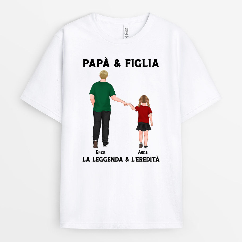 La leggenda & l'eredità - Regali Personalizzati | Magliette per Papà/Nonno