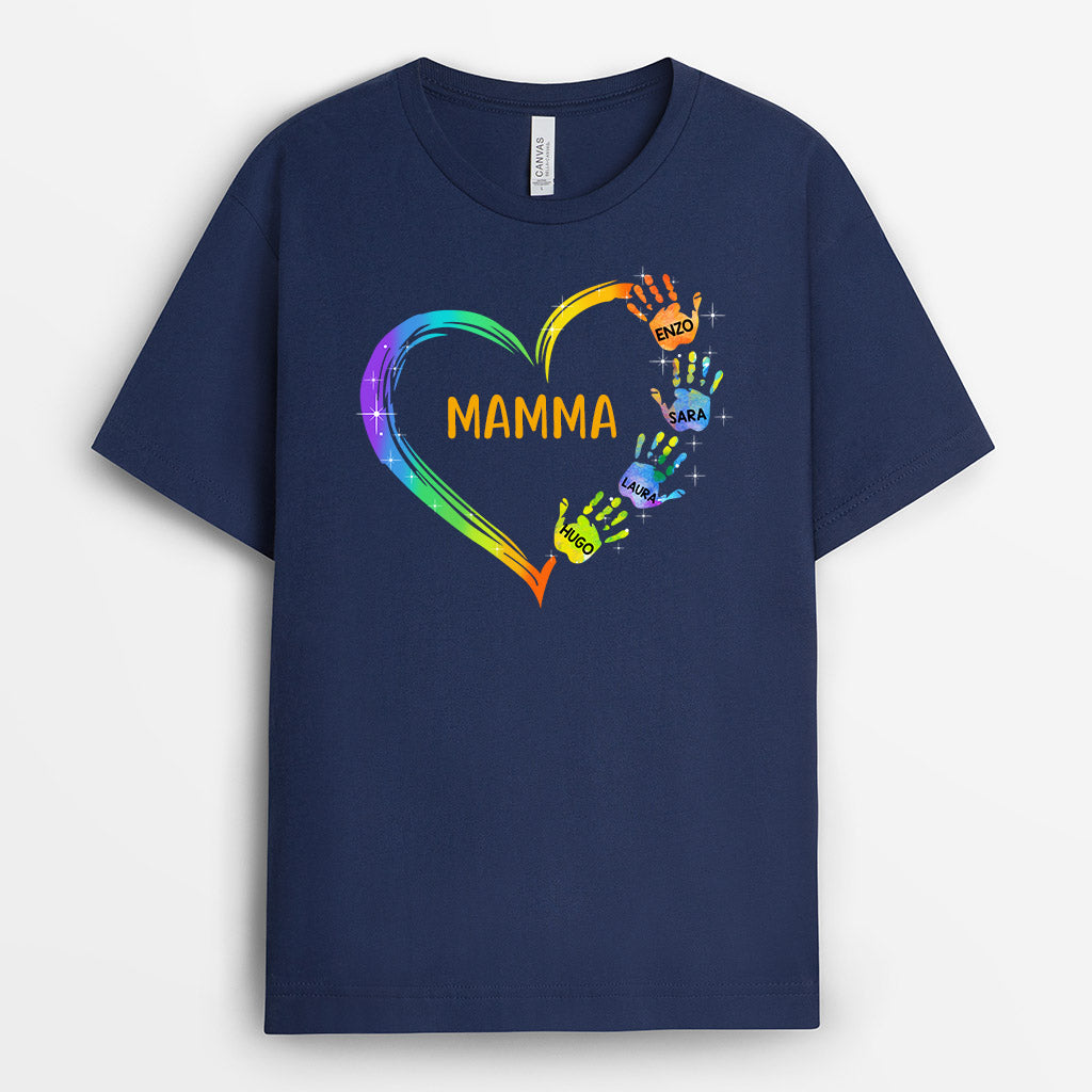 Cuore di Nonna, Mamma - Regali Personalizzati | Magliette per Mamma/Nonna