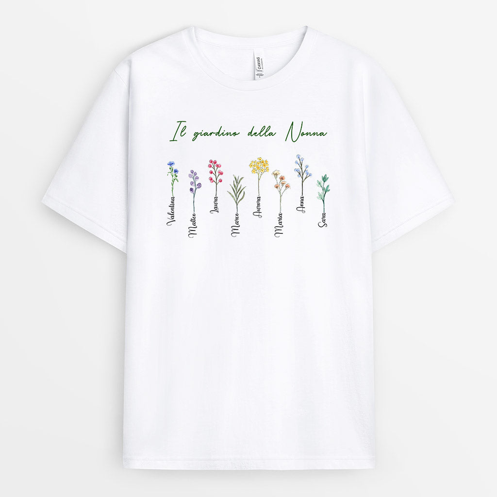 Il Giardino Della Nonna - Regali Personalizzati | Magliette per Mamma/Nonna