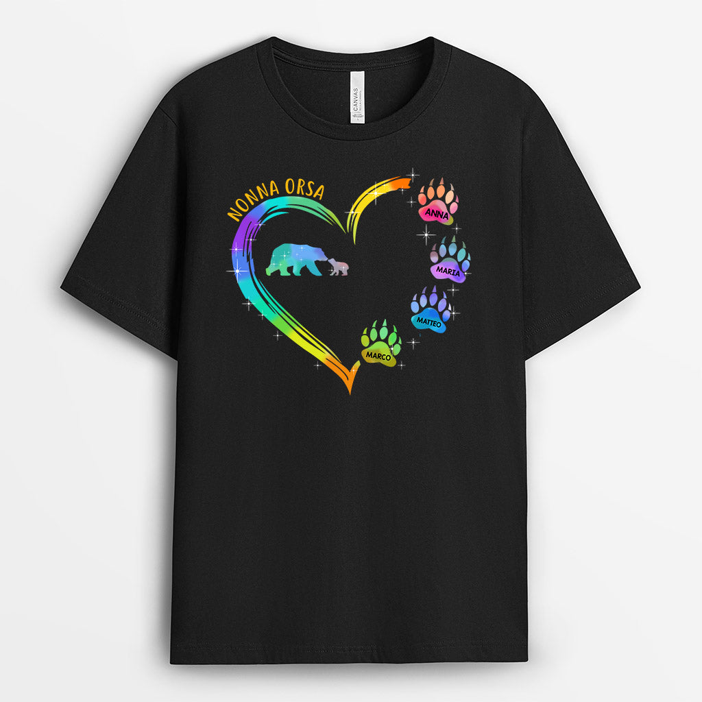 Nonna Orsa, Mamma Orsa, Nonno Orso - Regali Personalizzati | Magliette per Mamma/Nonna