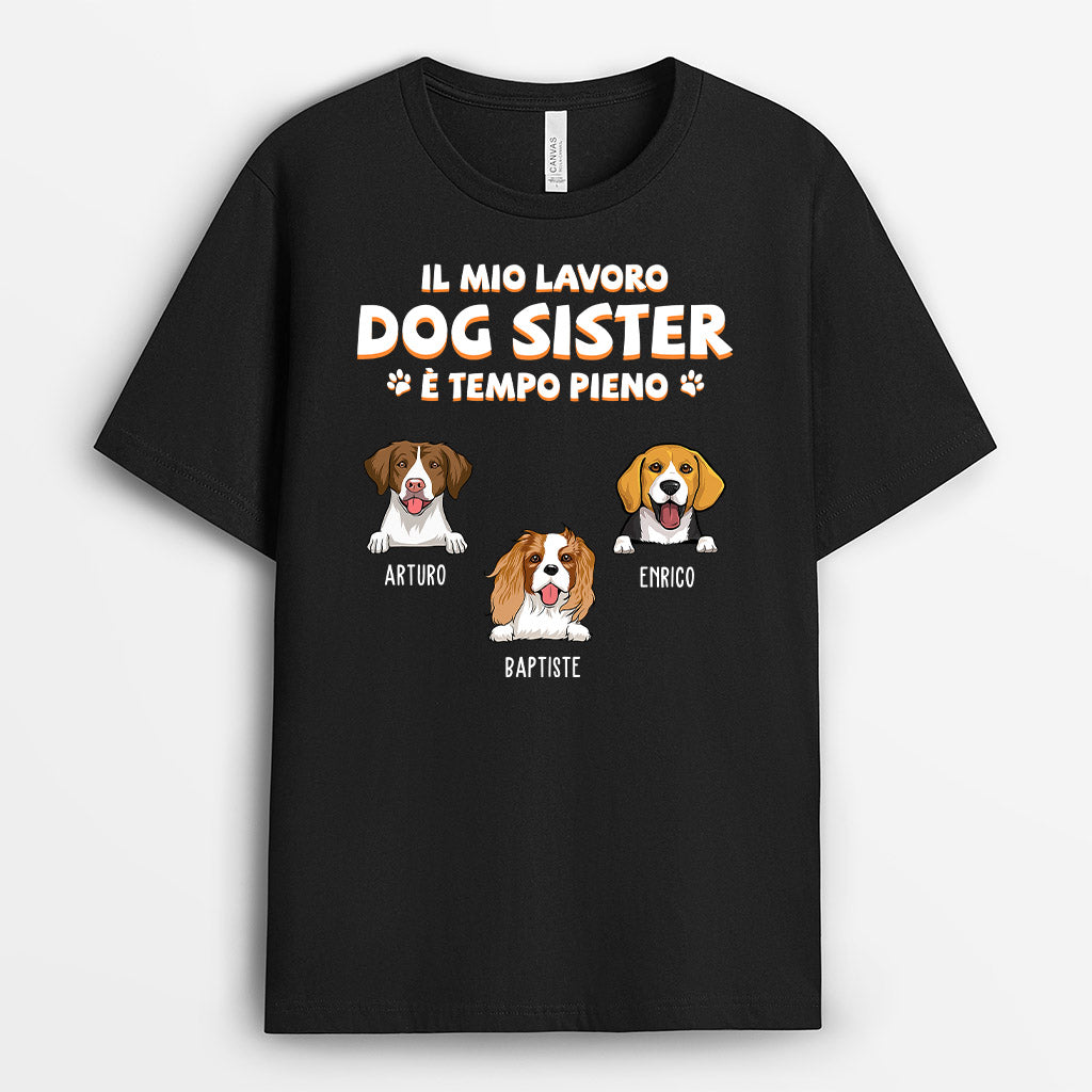 Dog Sister - Regali Personalizzati | Magliette per Amanti Dei Cani