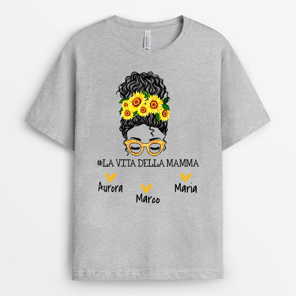 La Vita Della Mamma - Regali Personalizzati | Magliette per Mamma/Nonna