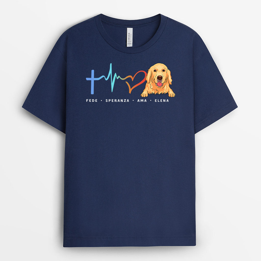 Fede Speranza Amore - Regali Personalizzati | Magliette per Amanti Dei Cani