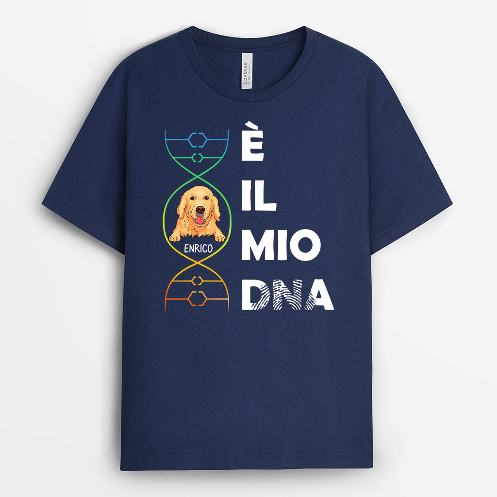È Il Mio DNA - Regali Personalizzati | Magliette per Amanti Dei Cani
