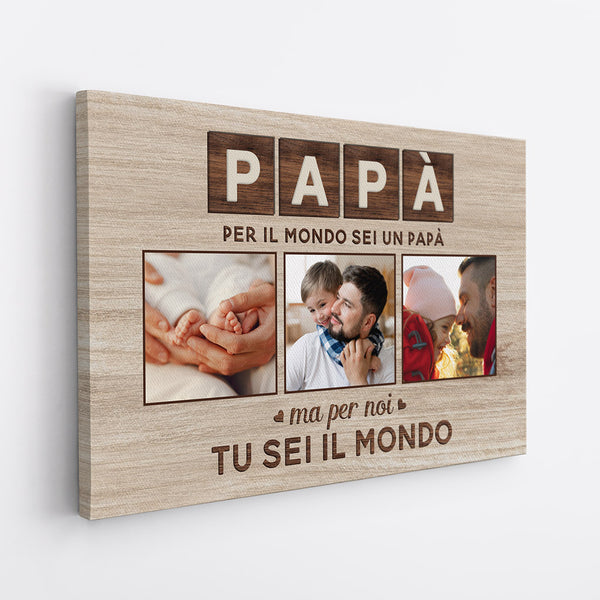 Cornice personalizzata, disegno di tuo figlio, regalo speciale per mamma,  regalo per mamma, regali per mamma, regali per papà, regalo nonno, ricordo  -  Italia