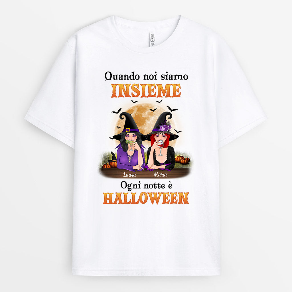 Streghe Amici del Cuore - Regali Personalizzati | Magliette per Halloween