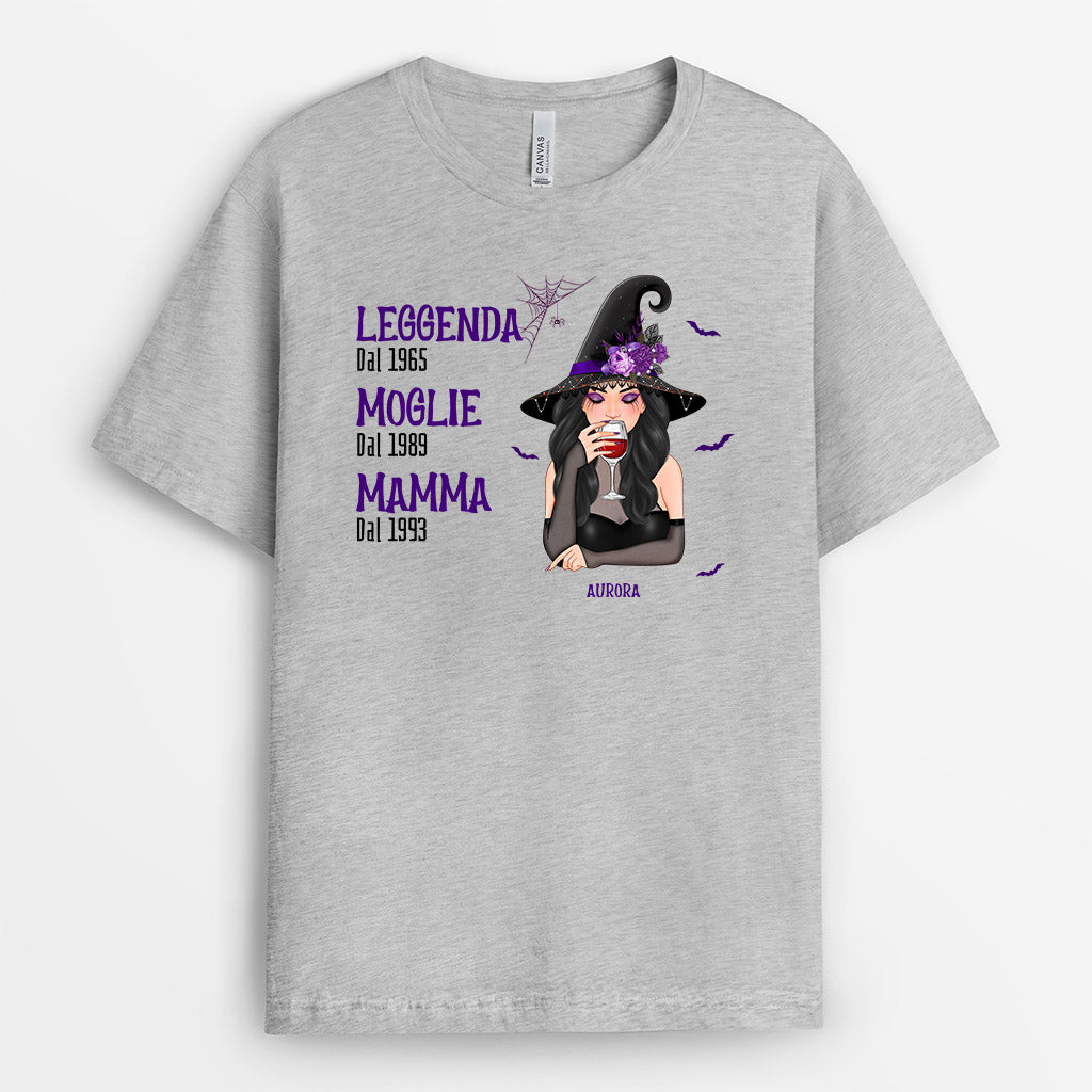 Leggenda Nonna Mamma Strega - Regali Personalizzati | Magliette per Halloween