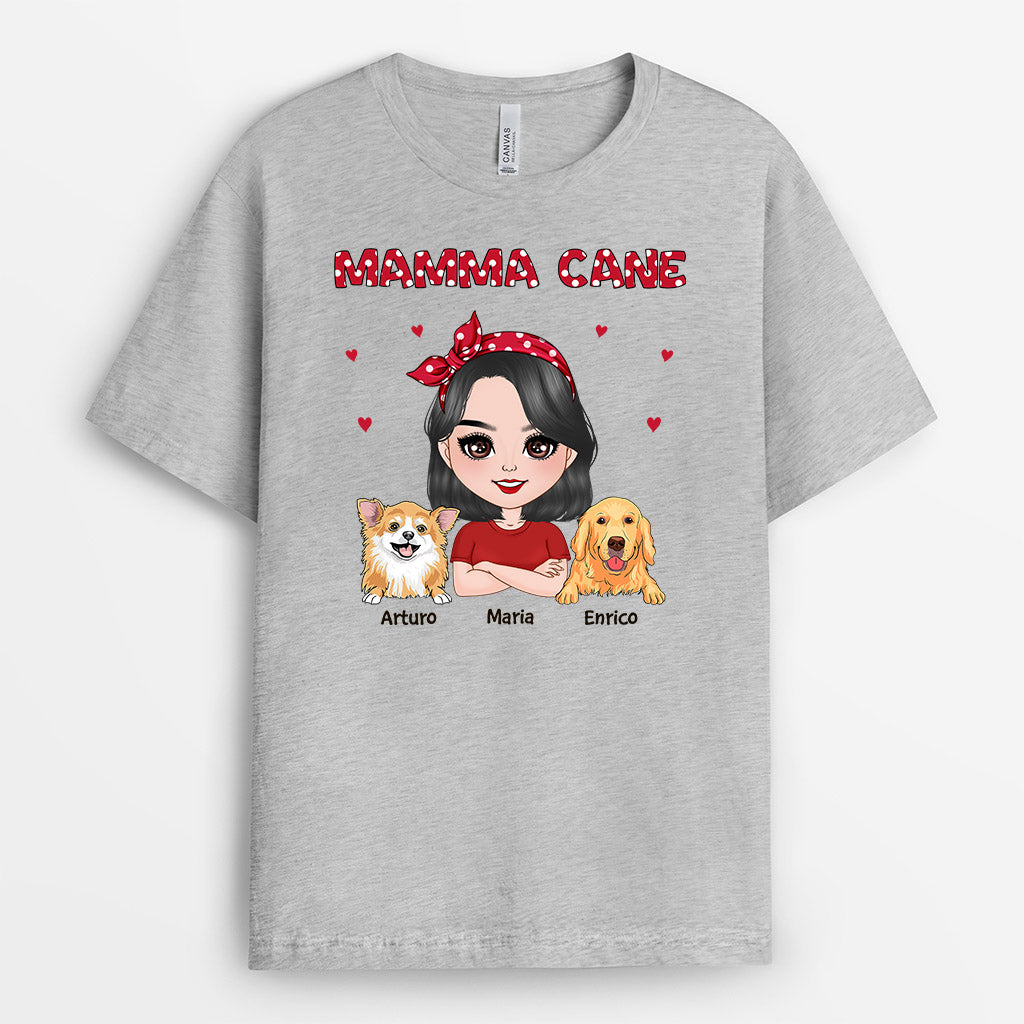 Mamma Cane - Regali Personalizzati | Magliette per Amanti dei Cani