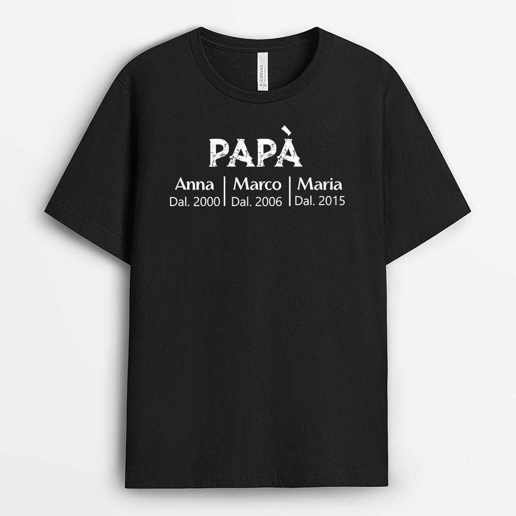 Papà/Nonno - Regali Personalizzati | Magliette per Papà/Nonno
