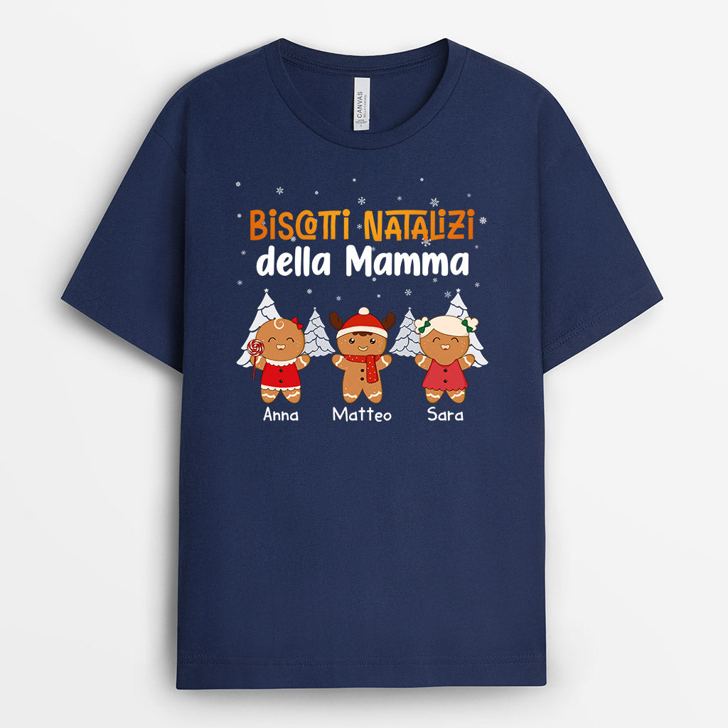 Biscotti Natalizi della Nonna - Regali Personalizzati | Magliette per Mamma/Nonna Natale