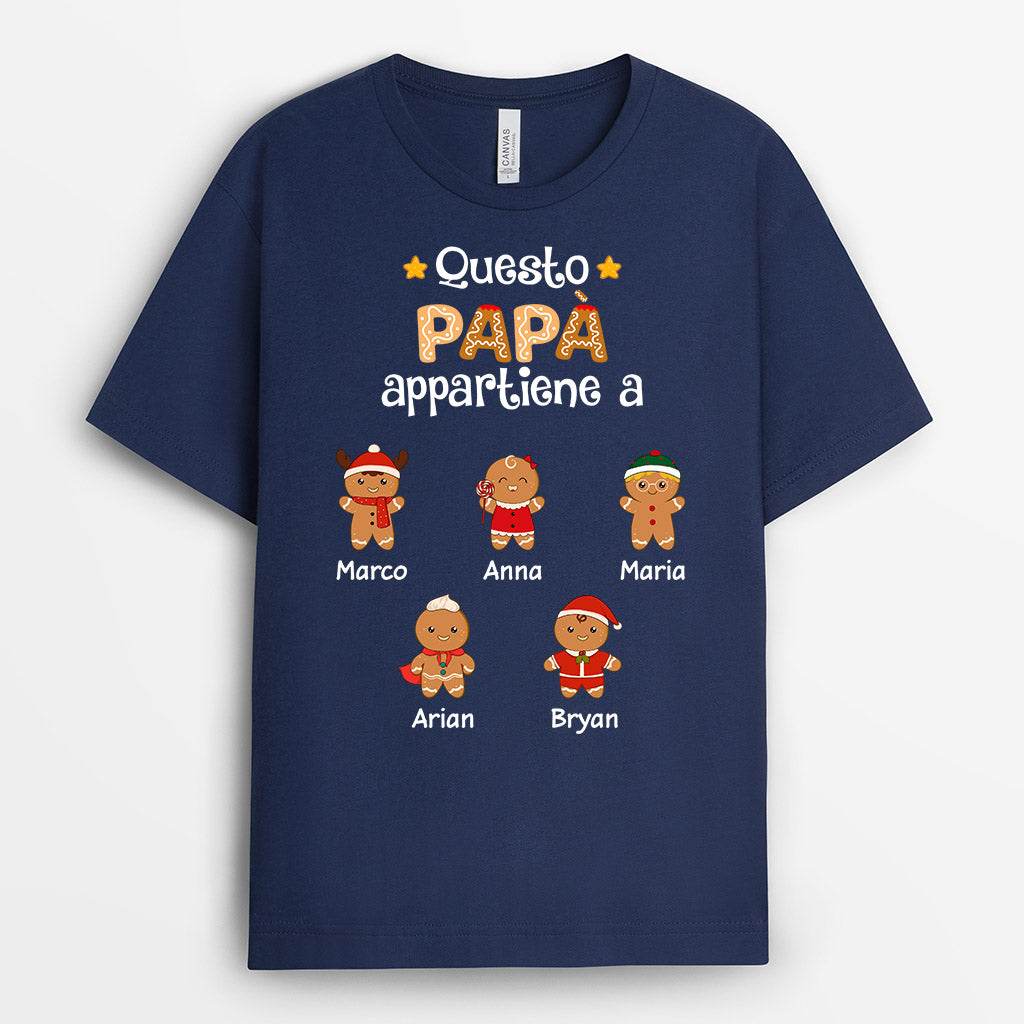 Questo Nonno Appartiene A - Regali Personalizzati | Magliette Per Papà/Nonno