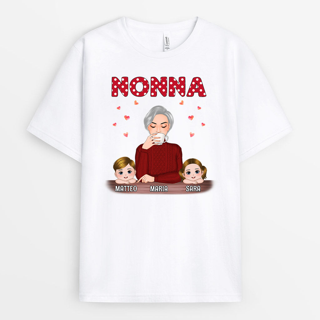 Mamma Nonna e Bambini - Regali Personalizzati | Magliette Per Mamma/Nonna