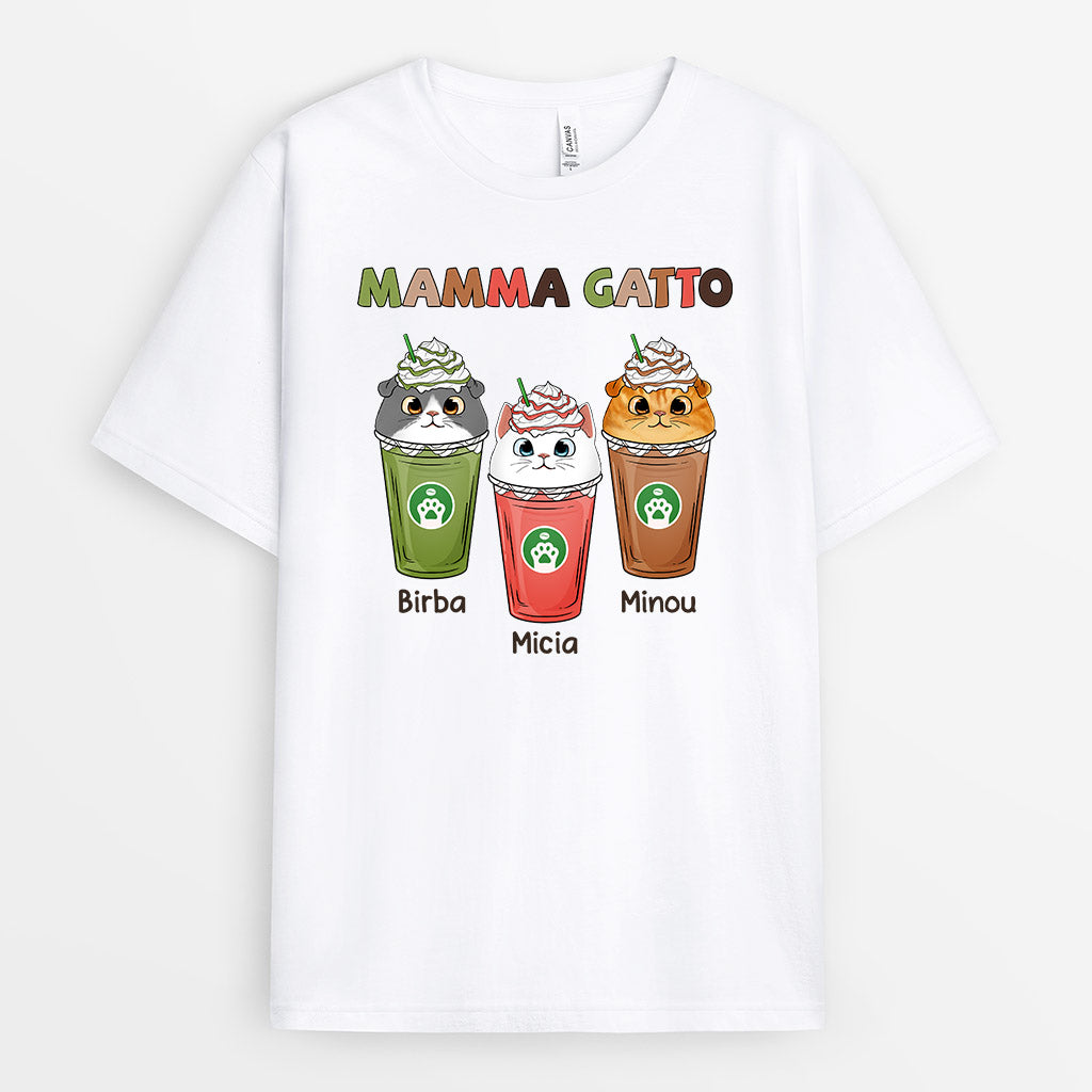 Mamma Gatto -  Regali Personalizzati | Magliette per Amanti dei Gatti