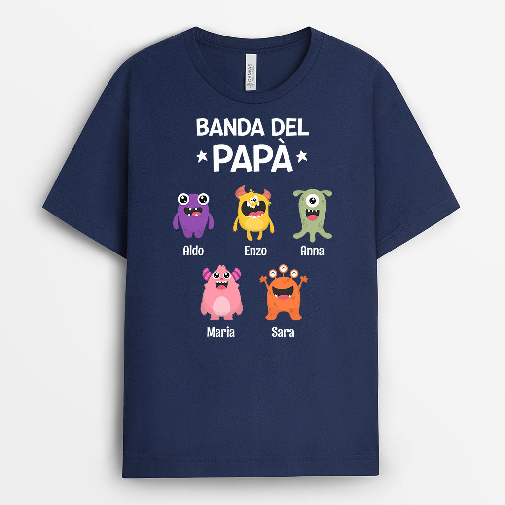 La Banda del Papà/Nonno - Regali Personalizzati | Magliette per Papà/Nonno