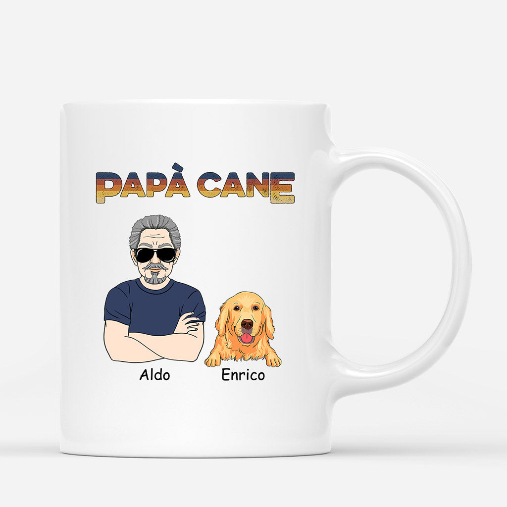 Papà Cane - Regali Personalizzati | Tazza per gli amanti dei cani