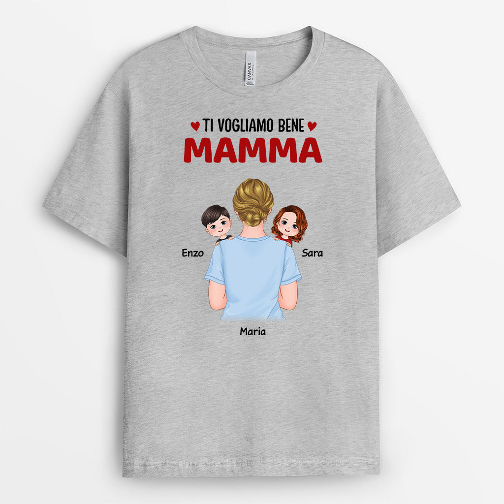 Ti Vogliamo Bene Mamma/Nonna - Regali Personalizzati | Magliette per Mamma/Nonna