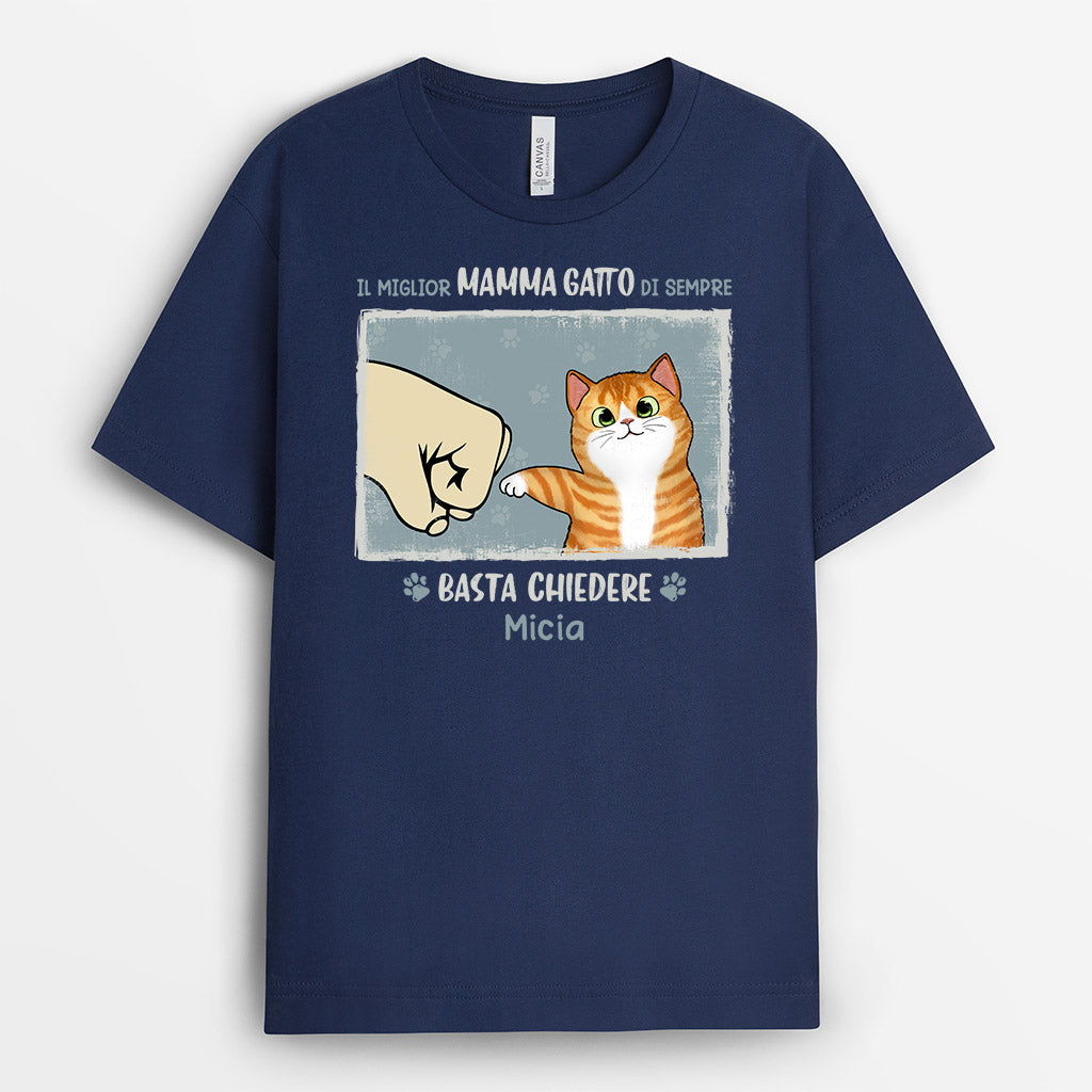 Il Miglior Papà Gatto Di Sempre - Regali Personalizzati | Magliette per Amanti dei gatti