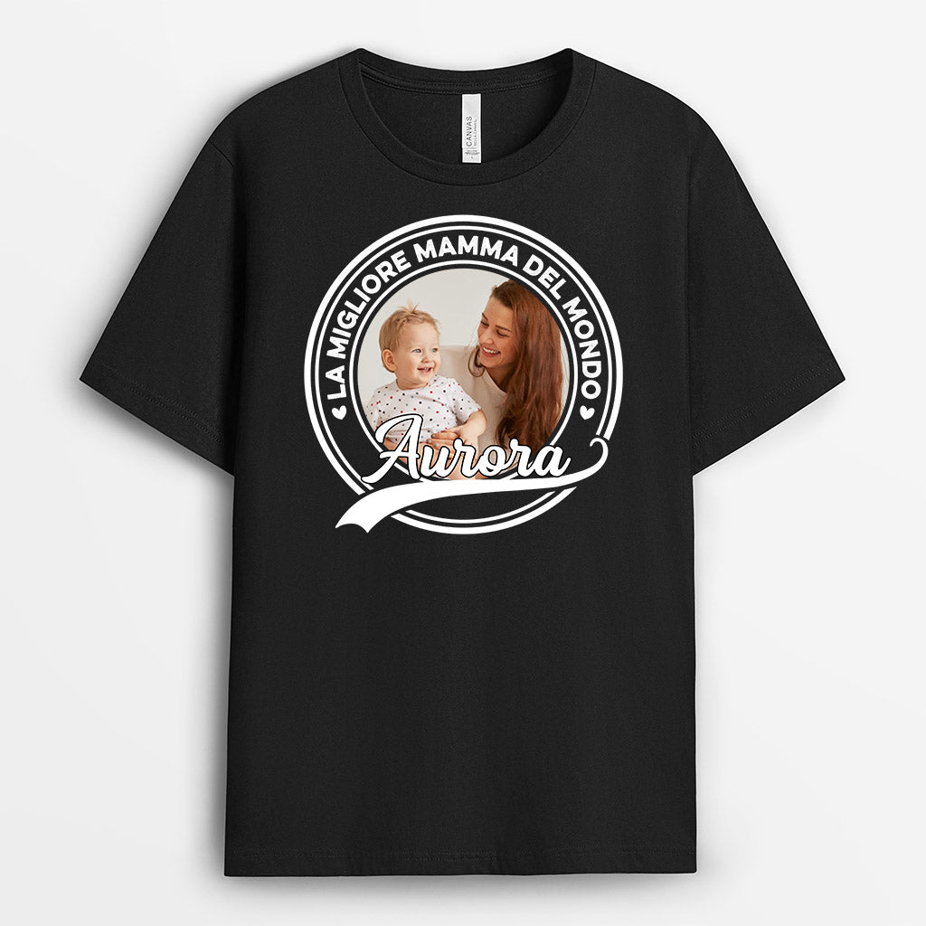 La Migliore Mamma/Nonna Del Mondo- Regali Personalizzati | Magliette per Mamma/Nonna