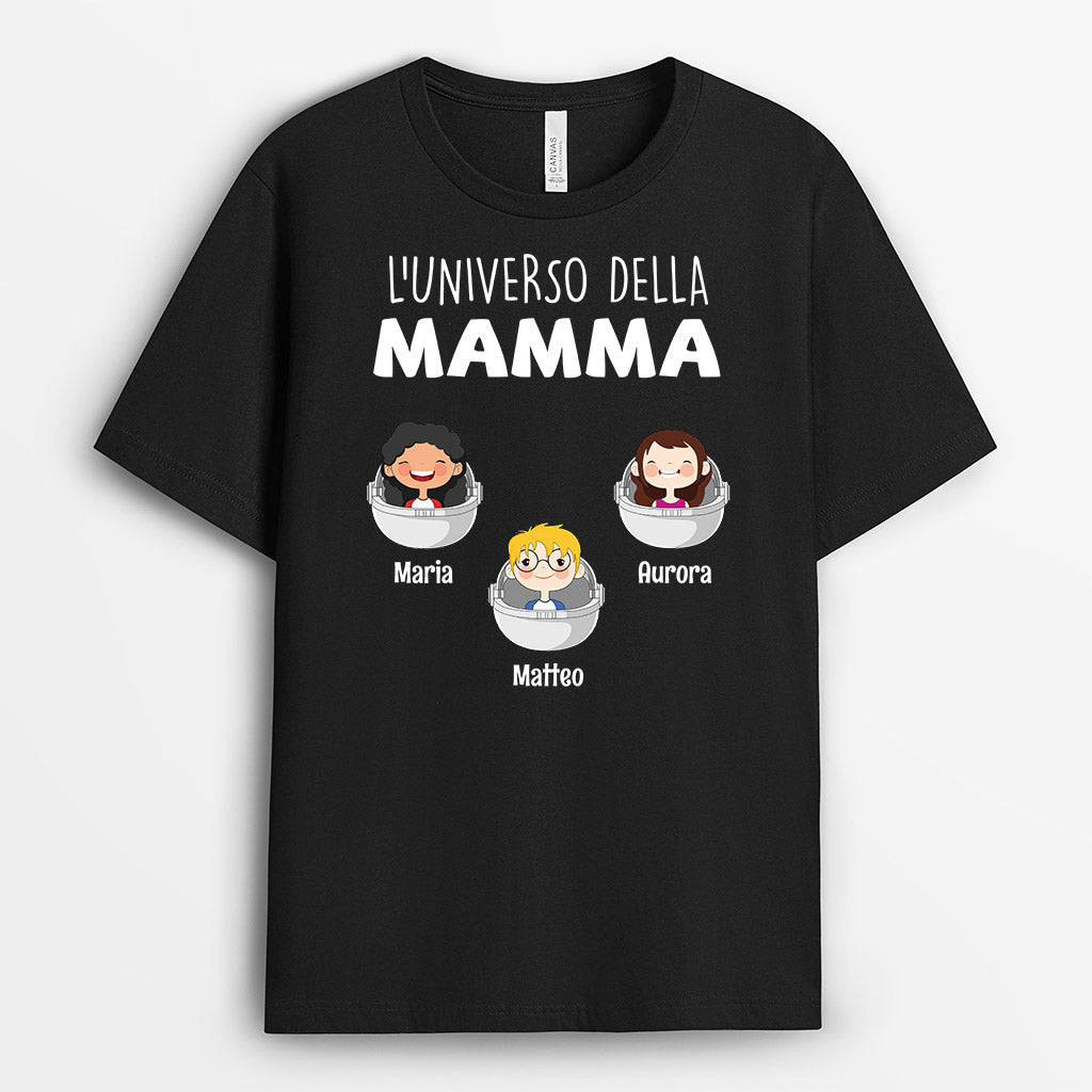 L'universo Della Mamma/Nonna - Regali Personalizzati | Magliette per Mamma/Nonna