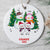 Pupazzo di neve - Papà, Mamma, Famiglia - Ornamento personalizzato, Natale - 0038ORN Baseline