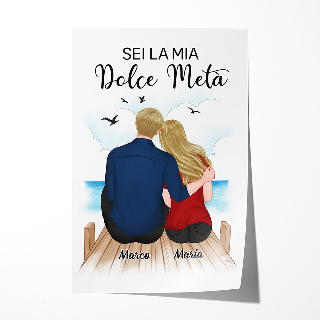 Cattura ricordi insieme con poster personalizzati con immagini per coppie -  Idea regalo ideale - Customywear