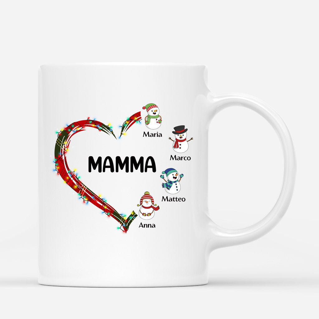 Cuore di Nonna, Mamma - Regali Personalizzati | Tazza per Mamma/Nonna