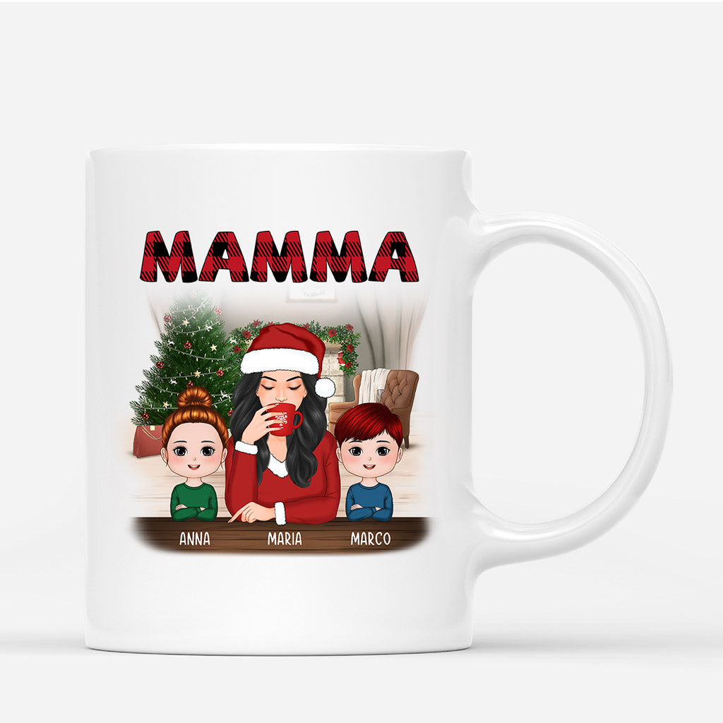 Mamma/ Nonna - Regali Personalizzati | Tazza per Mamma/Nonna Natale